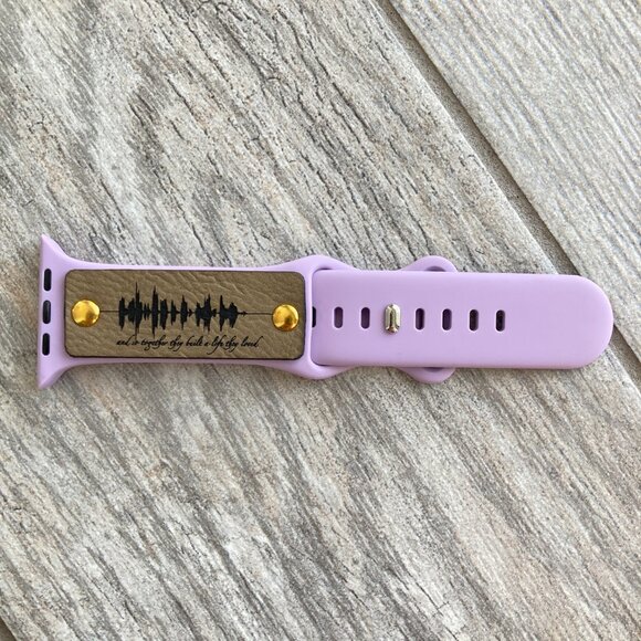 And So Together They Built A Life They Loved Band For Apple 42-49 - Light Purple - Picture 1 of 3